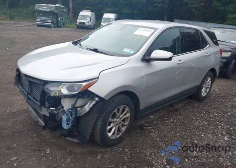 2019 Chevrolet Equinox Lt z USA, uszkodzony, nr VIN 3GNAXUEV9KS608923